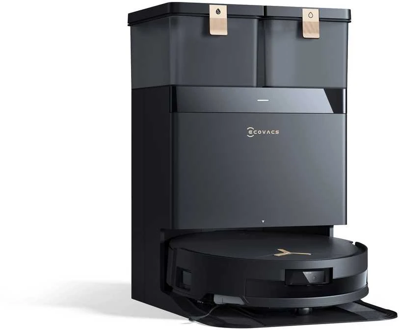 Dulkių siurblys - robotas Ecovacs Deebot T50 Max Pro Omni, Juodas