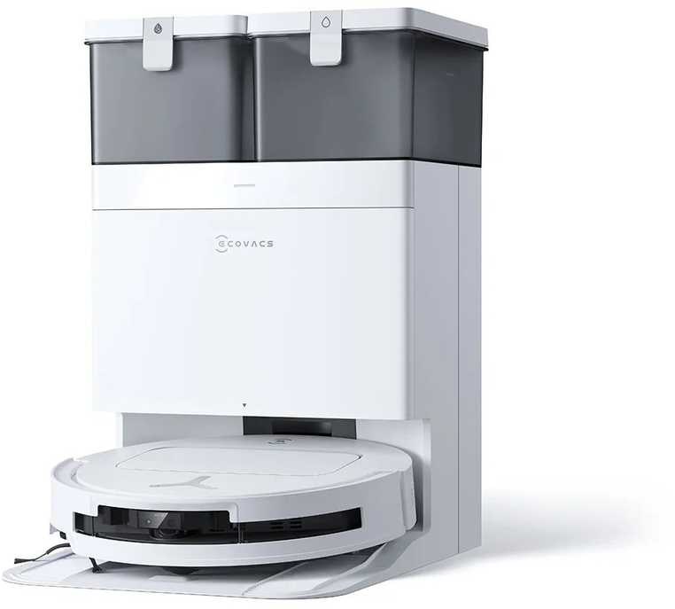 Dulkių siurblys - robotas Ecovacs Deebot T50 Pro Omni, Baltas