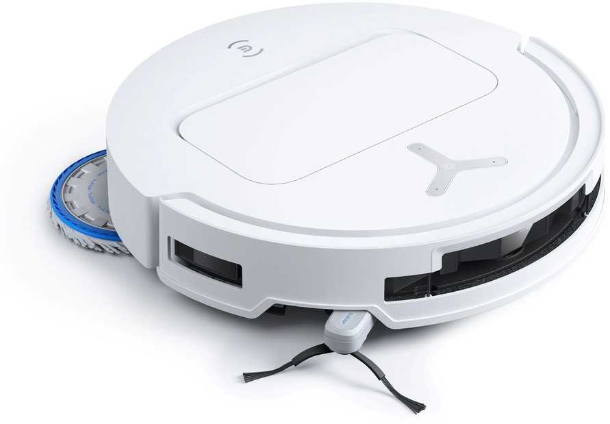 Dulkių siurblys - robotas Ecovacs Deebot T50 Pro Omni, Baltas