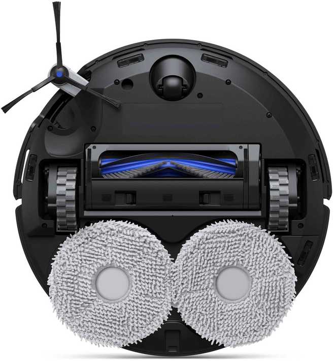 Dulkių siurblys - robotas Ecovacs Deebot T50 Max Pro Omni, Juodas