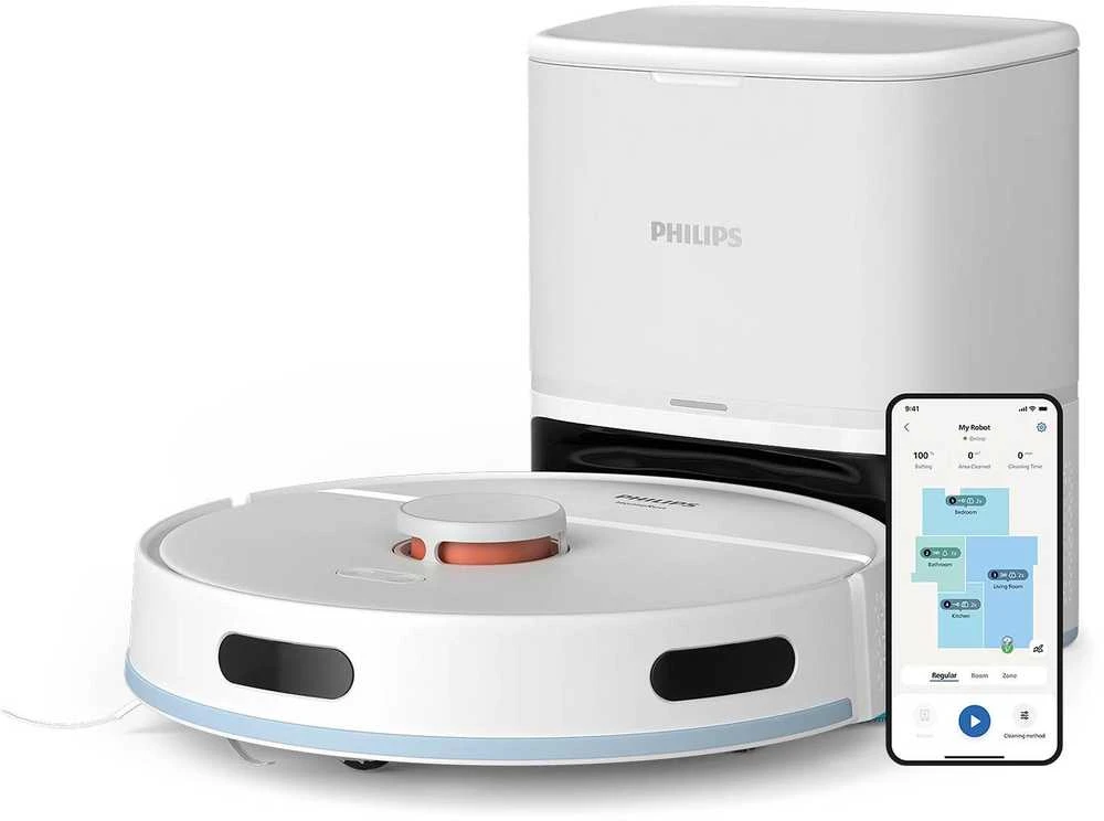 „Philips HomeRun 2000 Series Aqua“ drėgno ir sauso valymo robotas XU2100/25