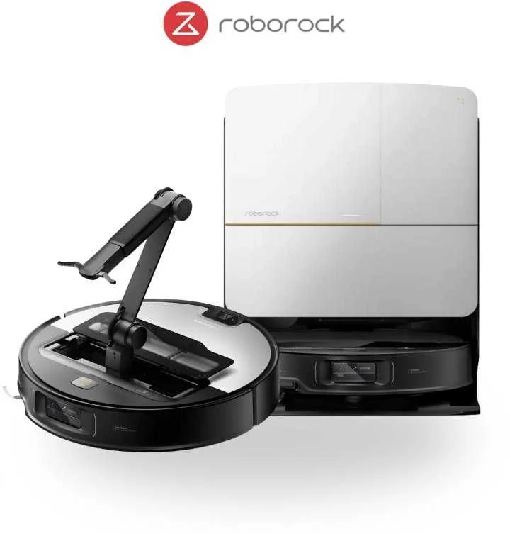Roborock Saros Z70 robotas dulkių siurblys, baltas