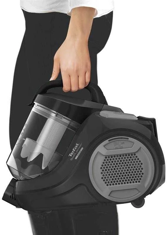 TEFAL | TW2925EA Swift Power Cyclonic | Dulkių siurblys | Be maišelio | Galia 750 W | Dulkių talpa 1,5 L | Juodas