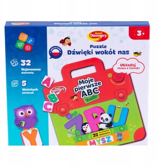 DUMEL DG 82276 Galvosūkis skamba aplink mus mano pirmasis ABC