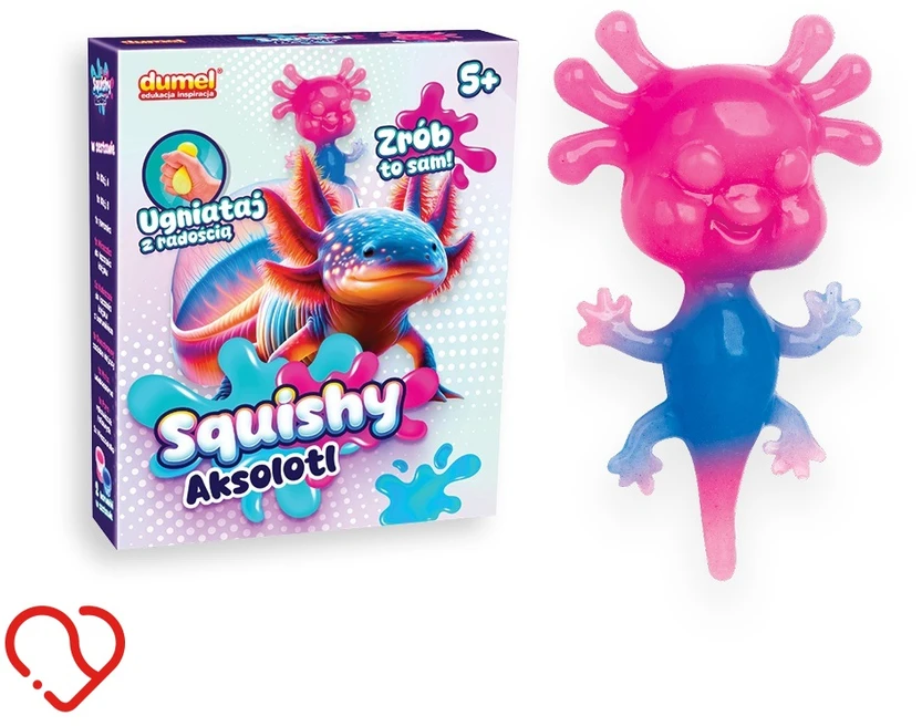 Dumel Lankstus žaislas axolotlas squishy