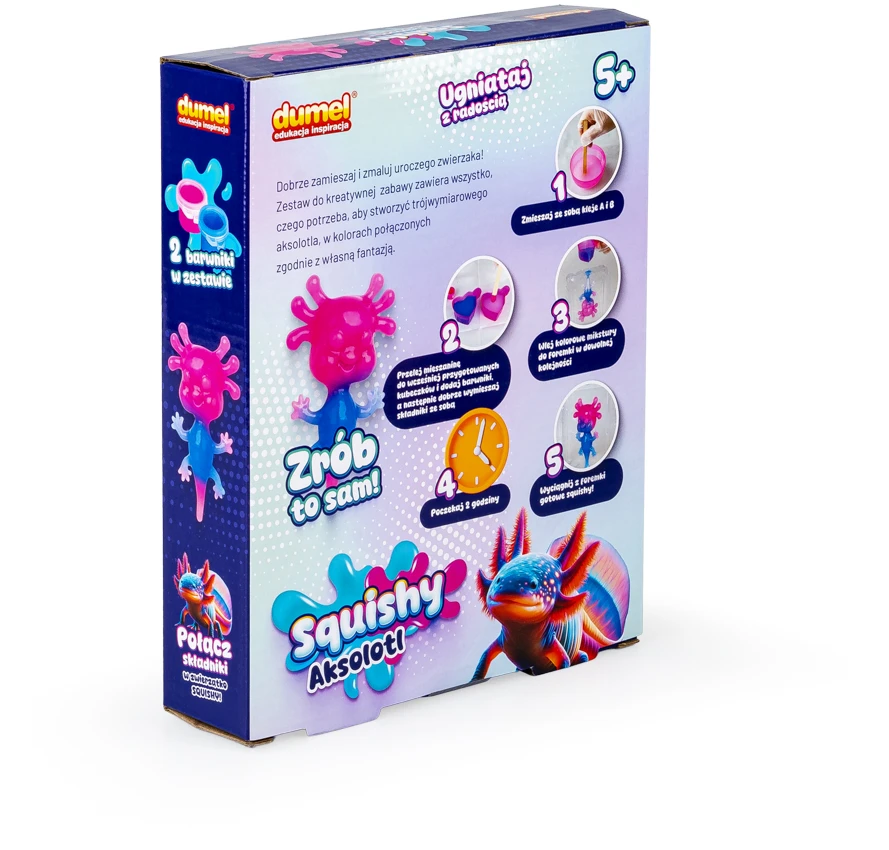 Dumel Lankstus žaislas axolotlas squishy