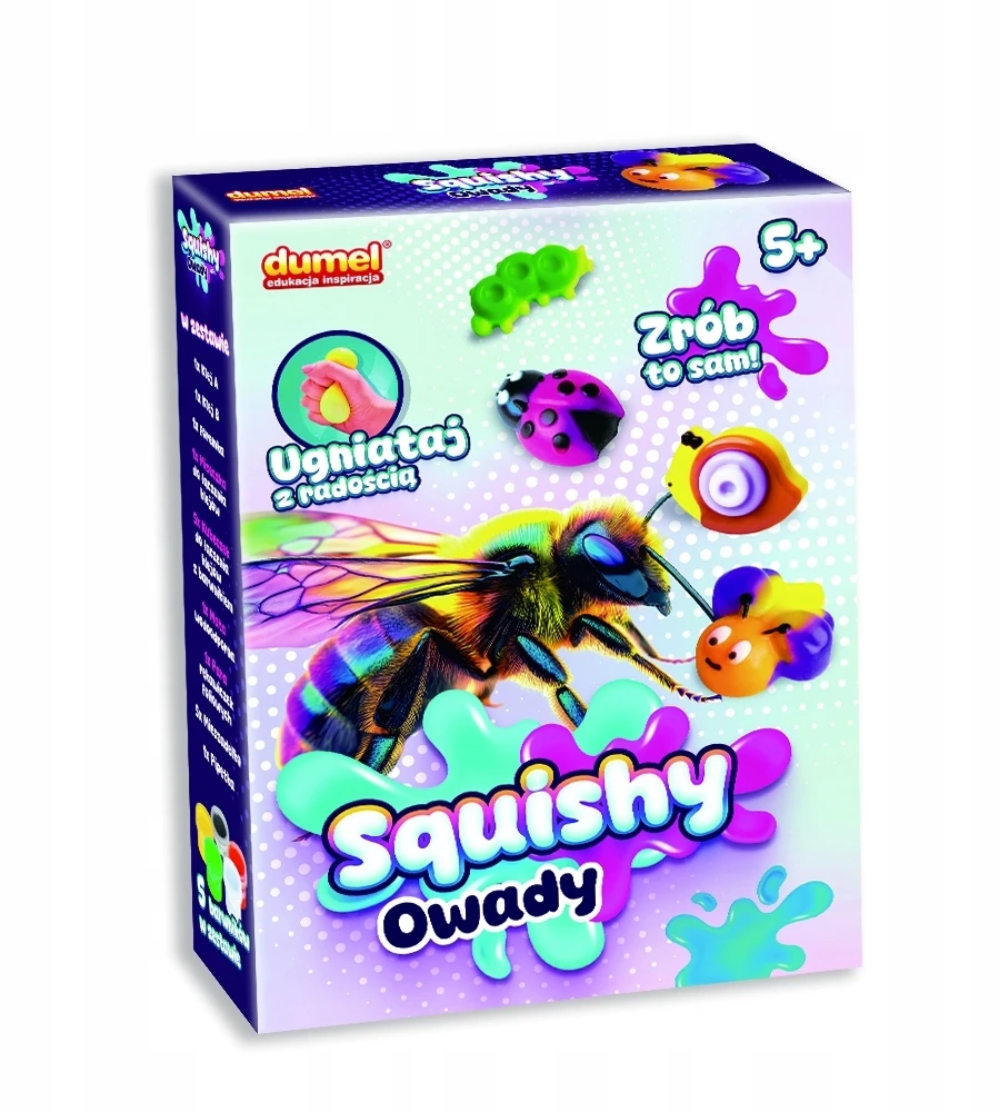 DUMEL ART SQUISHY CREATIVE vabzdžių RINKINYS PADARYK PATS