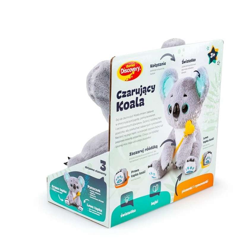 Interaktyvus pliušinis žaislas DUMEL Žavinga koala