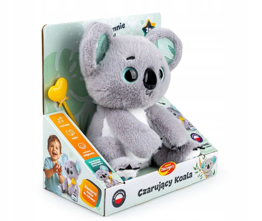 Interaktyvus pliušinis žaislas DUMEL Žavinga koala