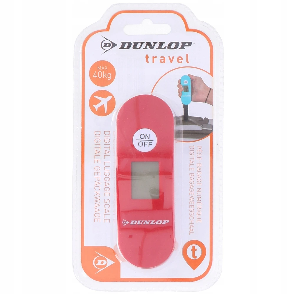 Dunlop BAGAŽINĖS SVARSTYKLĖS lagaminui, KELIONĖS ORO, TURISTAS 40KG