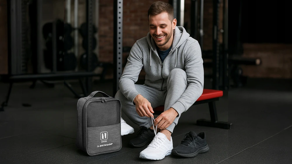 Dunlop Batų laikiklis lagaminui Kelioninis batų krepšys Batų užvalkalas