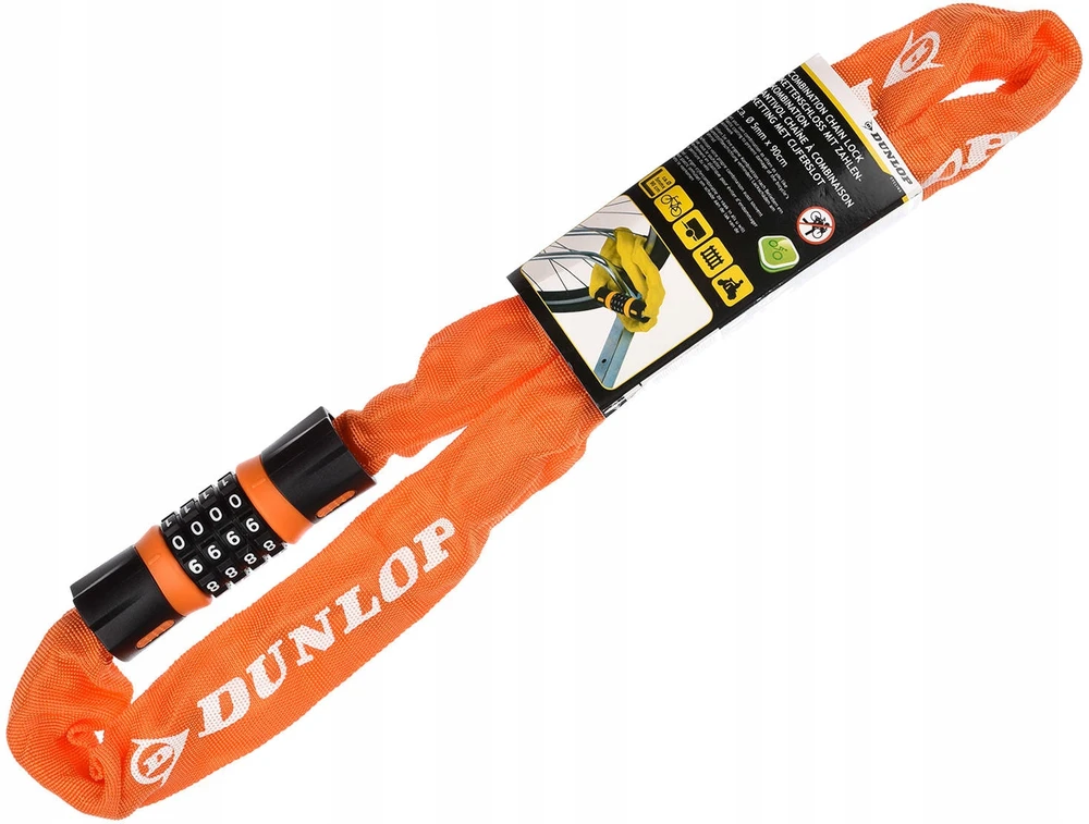 DUNLOP DVIRAČIO UŽRAKTAS KODO UŽRAKTO GRANDINĖS LINK 90CM ORANŽINĖ