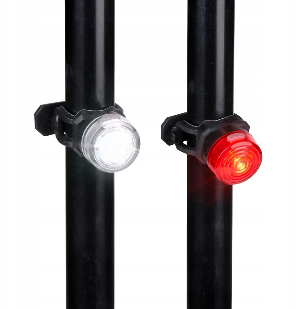 Silikoniniai LED dviračių žibintai Dunlop