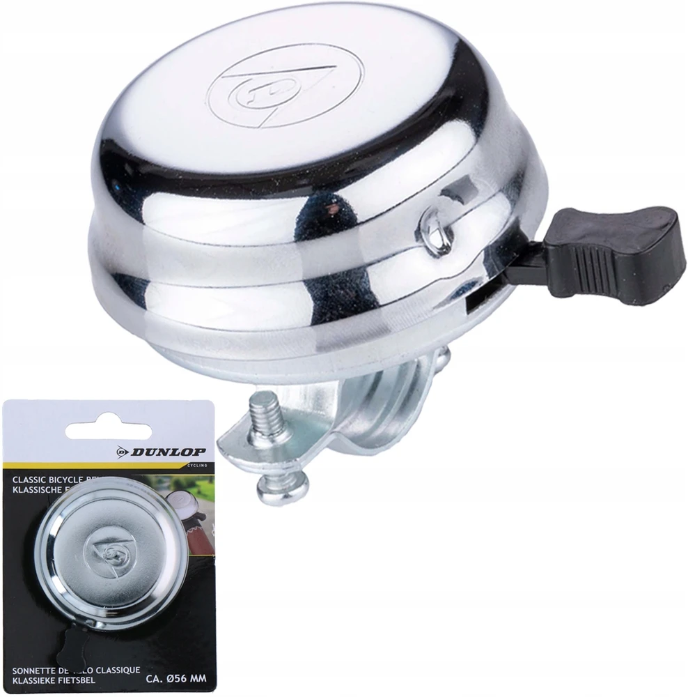 Dunlop Dviračio skambutis classic sidabrinis 56mm