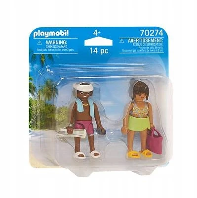 Duo - PLAYMOBIL - 70274 - Atostogaujančių pora - 2 dalys - Plastikas - Pristatoma surinkta
