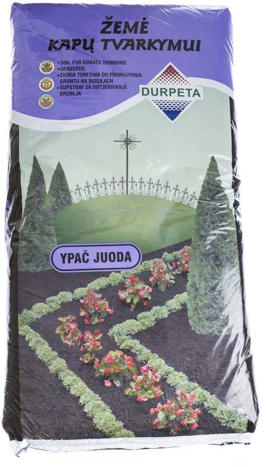 Kapų tvarkymo žemė DURPETA, juoda, 50 l