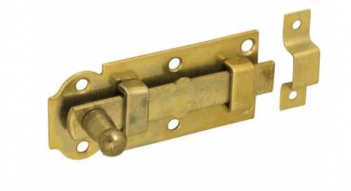DMX Durų fiksatorius W 120x45 mm žalvario