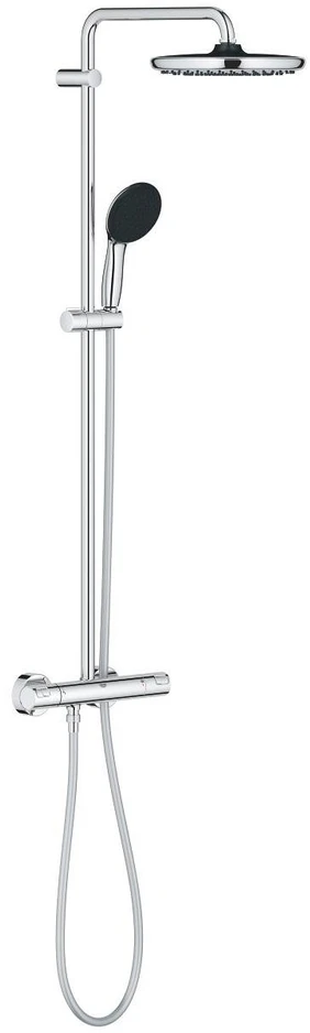 Dušo galvutė GROHE VITALIO COMFORT 110, 2 padėčių, mat. juodos sp.