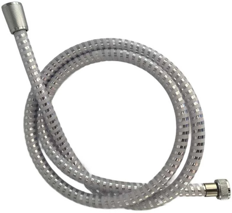 Dušo žarna AB PVC 150cm Chromuota/Balta