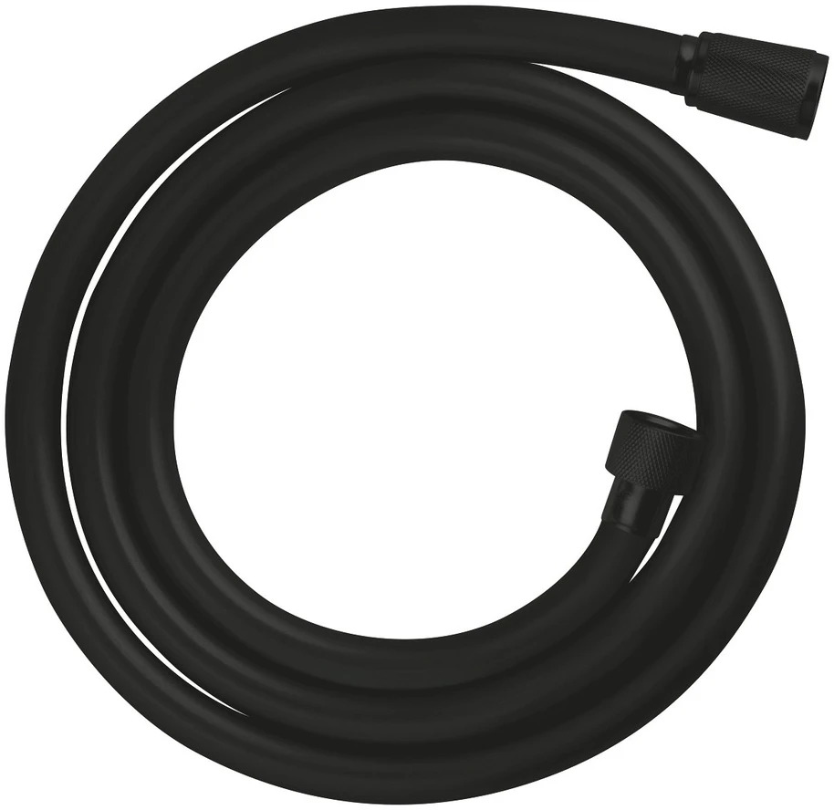 Dušo žarna INVENA DARK, 150 cm, anti-twist