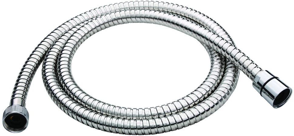 Dušo žarna INVENA, metalinė, dvigubo sukibimo, 150 -200 cm