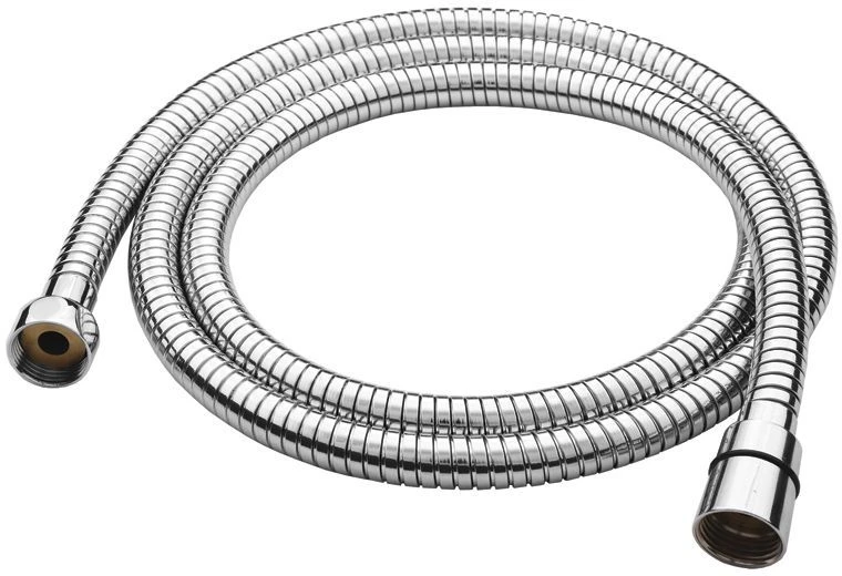 Dušo žarna INVENA, metalinė, dvigubo sukibimo, 150 -200 cm