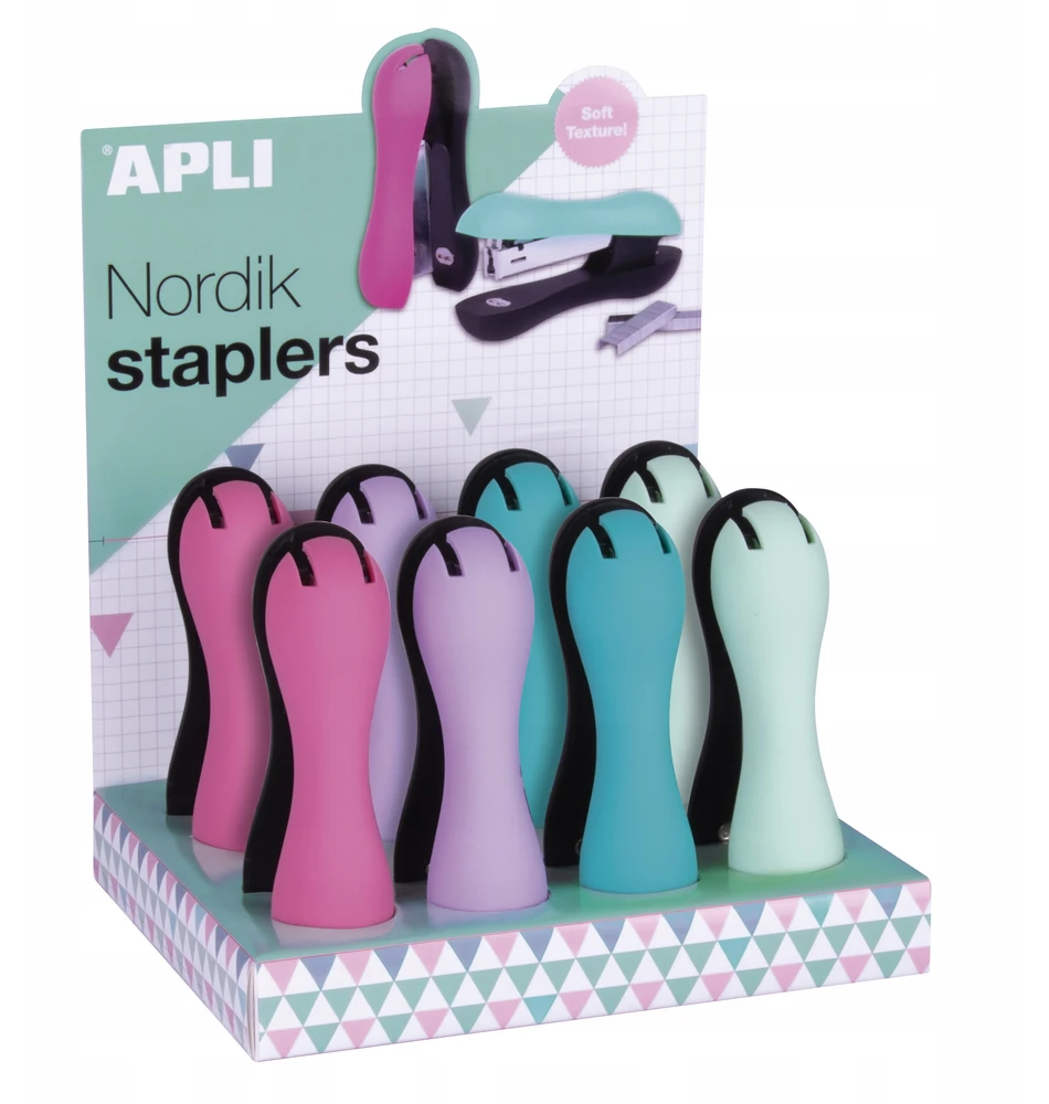 Duży zszywacz Nordik Collection Apli Kids - Rožinė