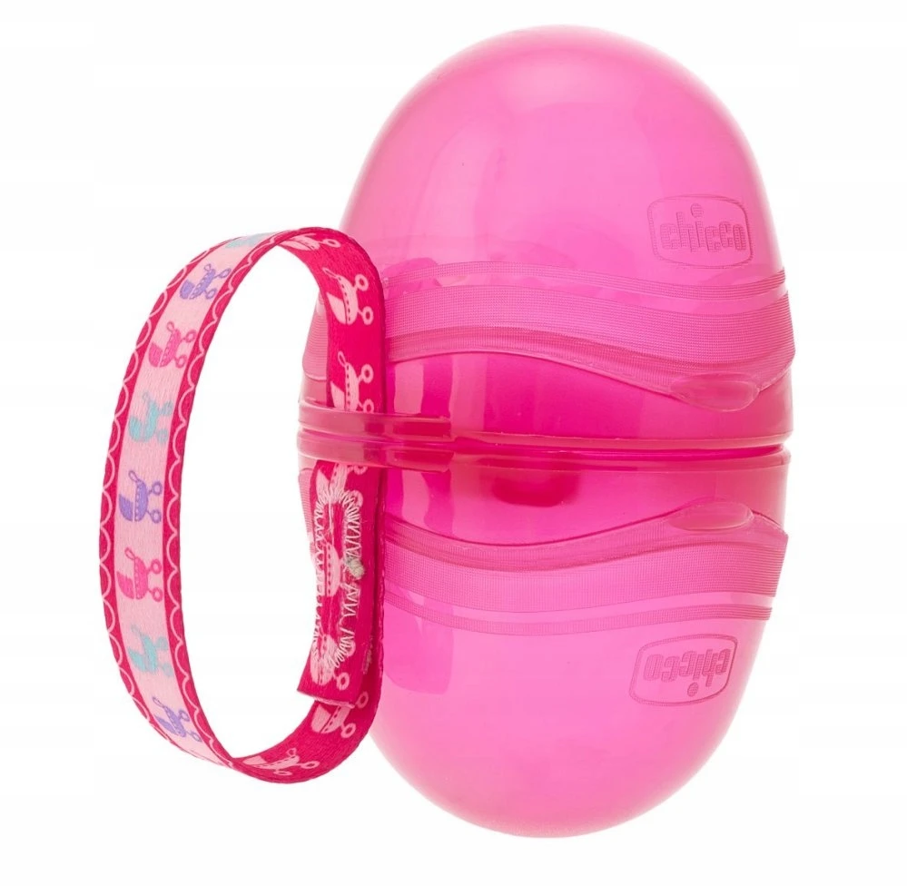 Dviguba čiulptuko dėžutė Chicco, rožinė