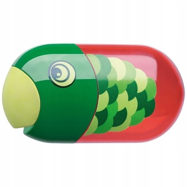 Dvigubas galąstuvas su trintuku Fish Faber Castell
