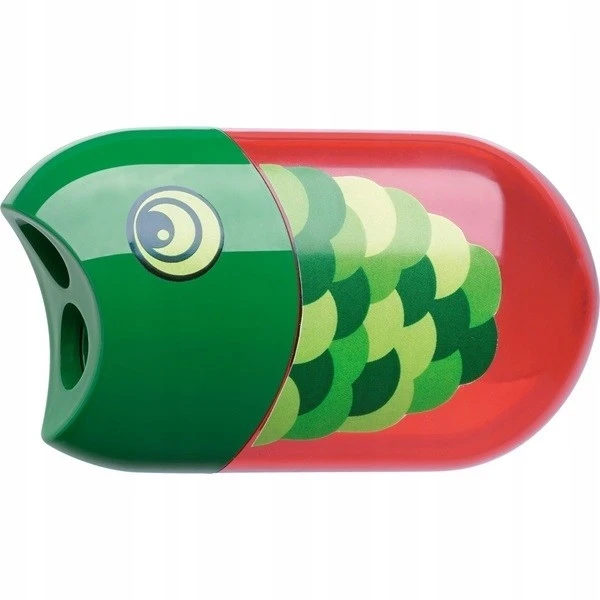 Dvigubas galąstuvas su trintuku Fish Faber Castell