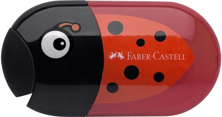 Dvigubas galąstuvas su trintuku Fish Faber Castell