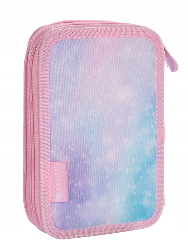 Dvigubas pieštukų dėklas Astrabag Vienaragis/Unicorn