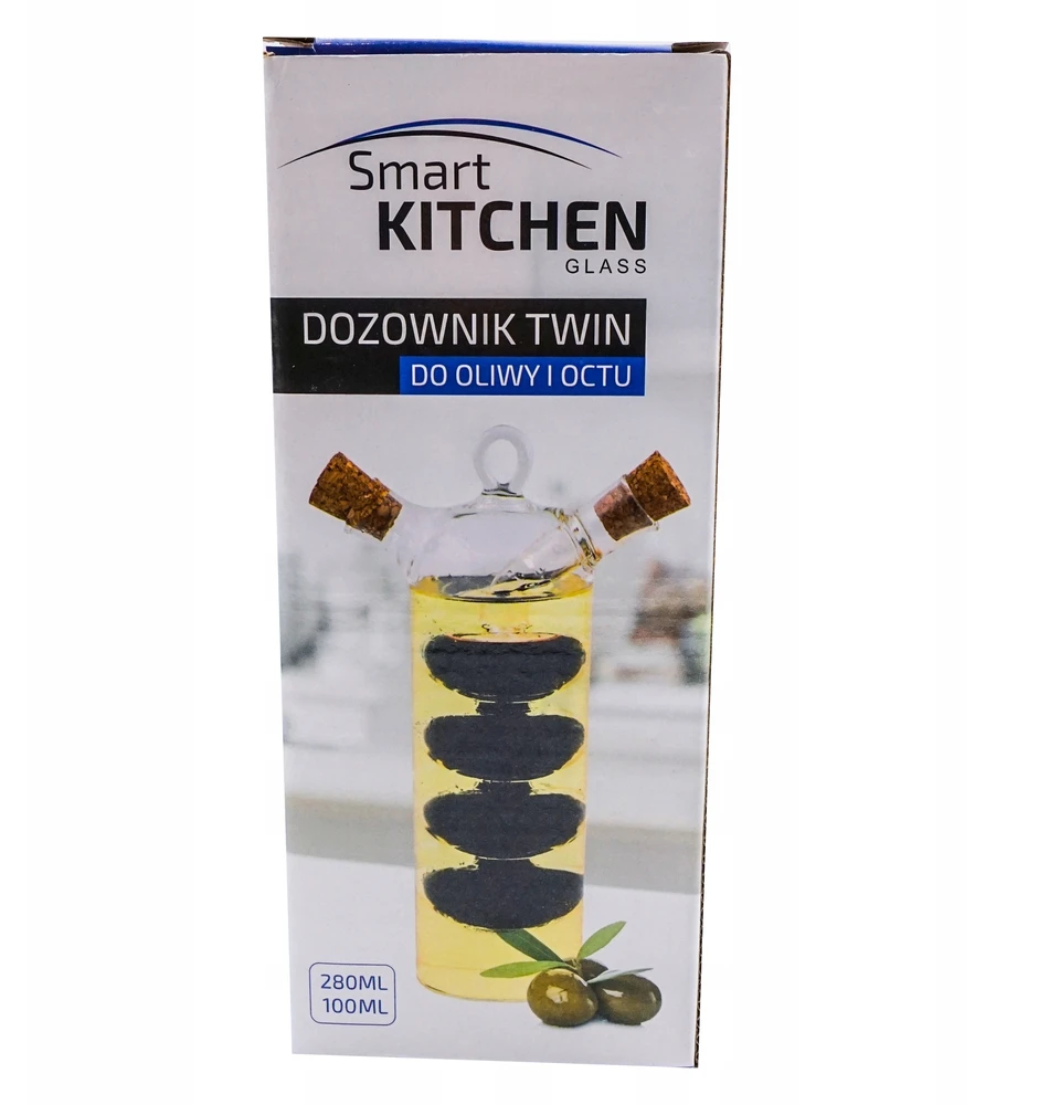DVIGUBAS STIKLAS ATSISIŲSTI ALYVUOGIŲ IR ACTO 280ml. / 110 ml.