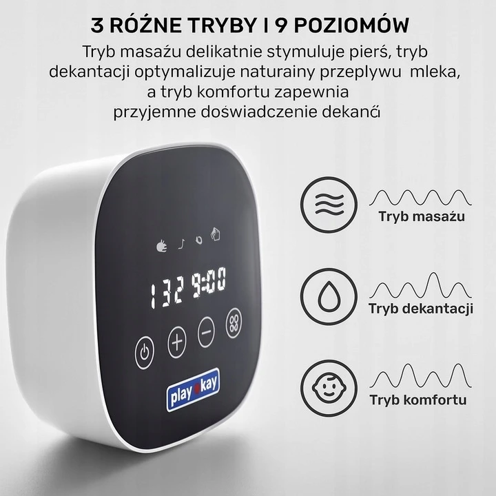 Dvigubas tylus belaidis aukščiausios kokybės elektrinis Pientraukis