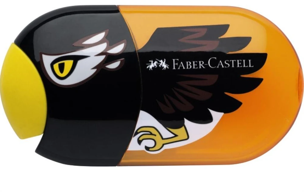 Dvigubo erelio galąstuvas su trintuku Faber Castell