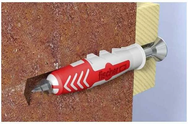 Kaištis Fischer DuoPower, varžtiniai, 12 mm x 60 mm, 2 vnt.
