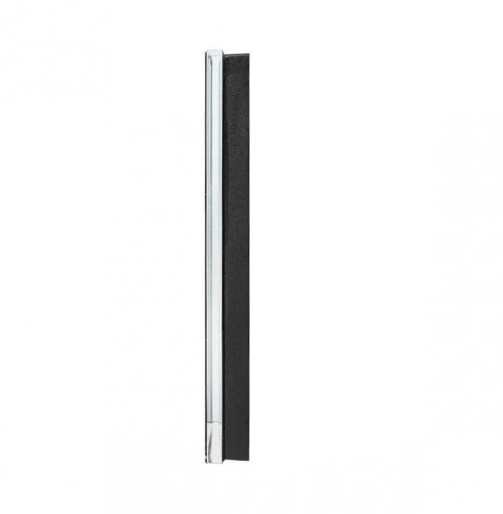 Dvipolis sensorinis jungiklio dangtelis Feelspot, juodas, 86x86mm