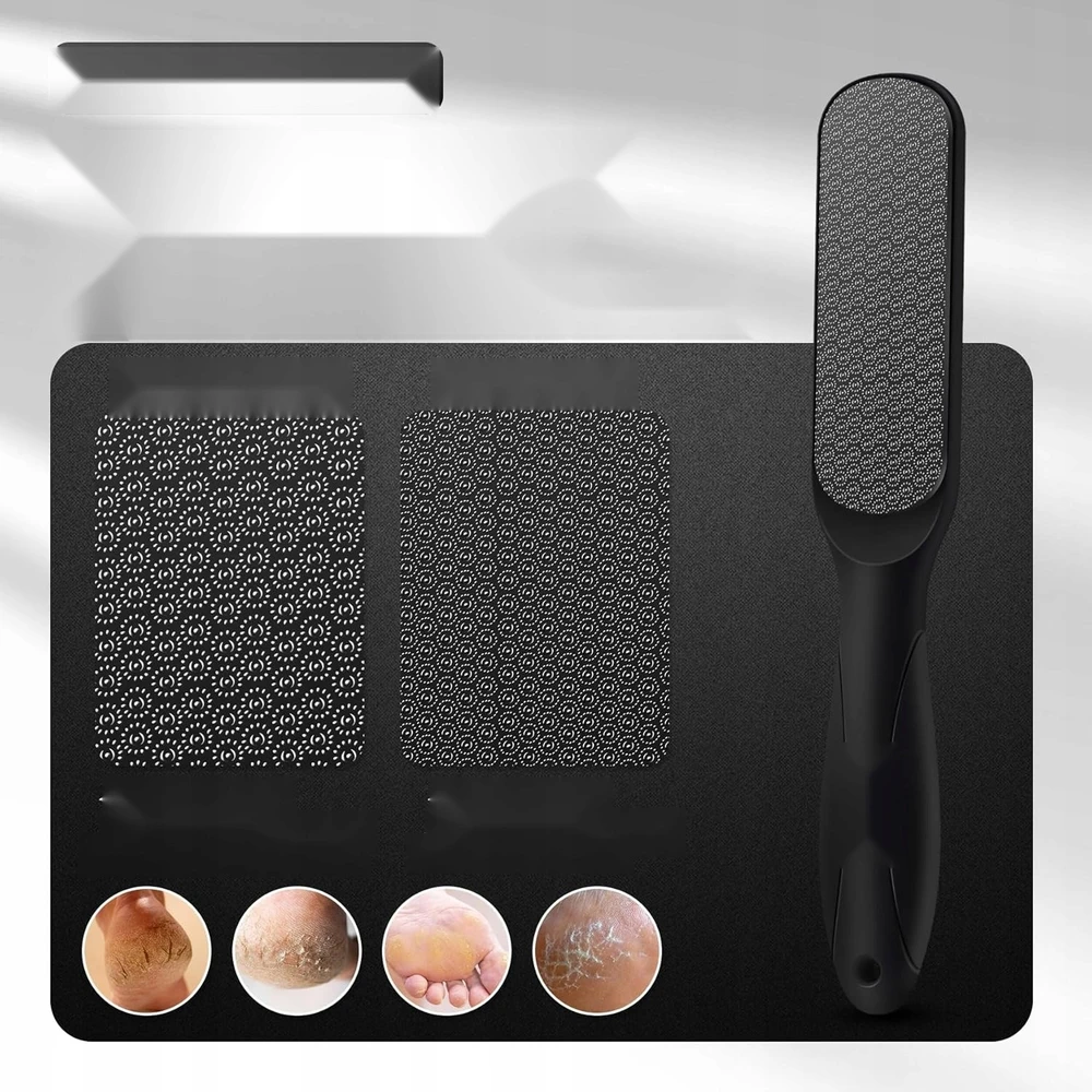 Dvipusė nano stiklo dildė, skirta nuospaudų šalinimui nuo tartų kukurūzų
