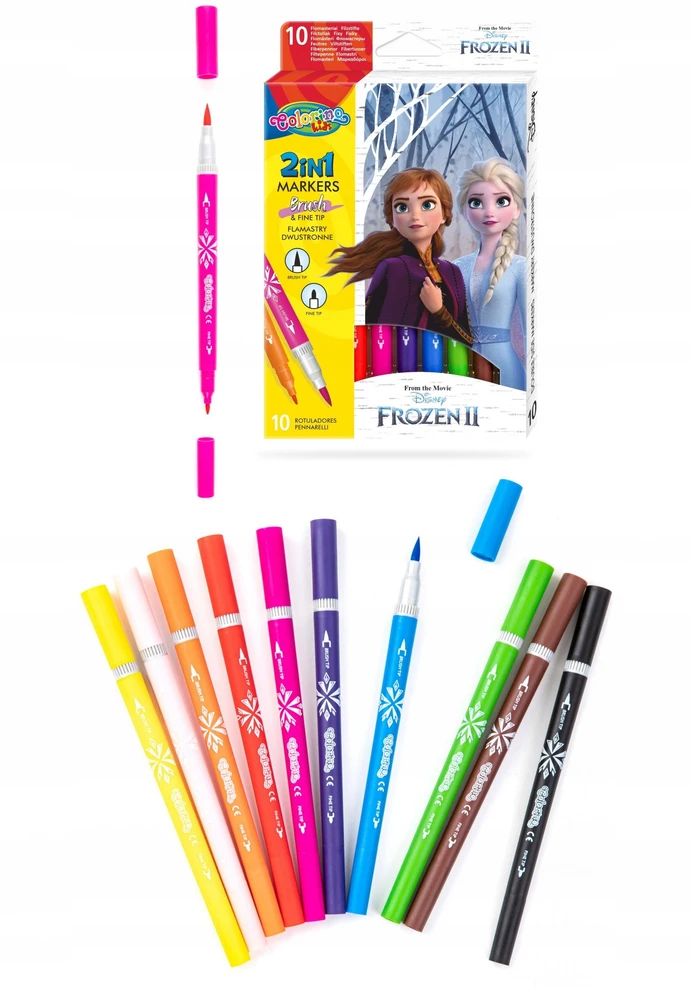 COLORINO DISNEY Flomasteriai 10 spalvų, 91055PTR