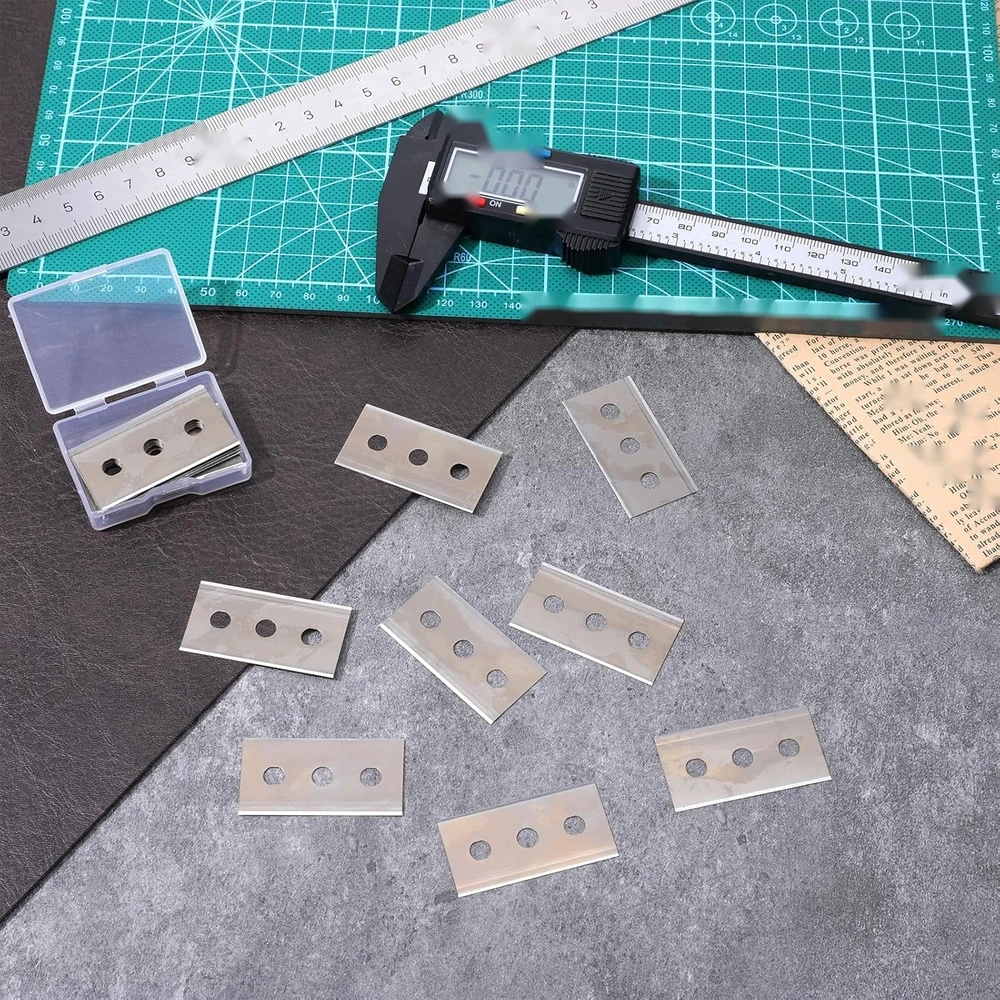 DVIpusiai peiliai 40 Vnt. 43X22MM KEIČIAMAS UNIVERSALUS GRANDŽIS