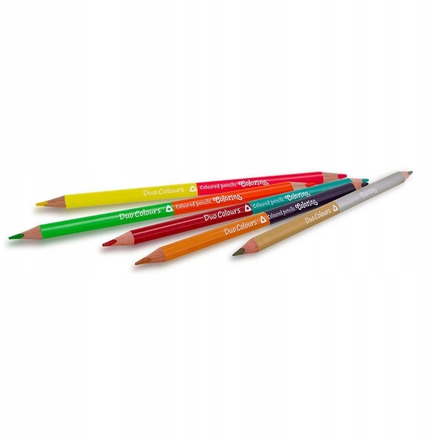 COLORINO CREATIVE Trikampiai spalvoti pieštukai 18 vnt/36 spalvų, 68512PTR