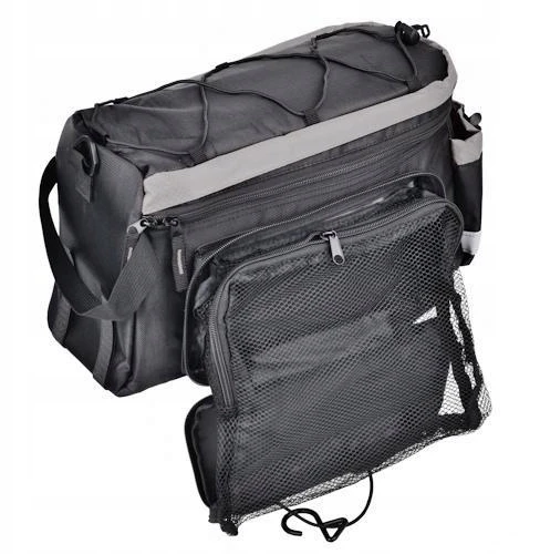 Dviračio bagažinės krepšys Prox Dakota 035, 15l, juoda/pilka