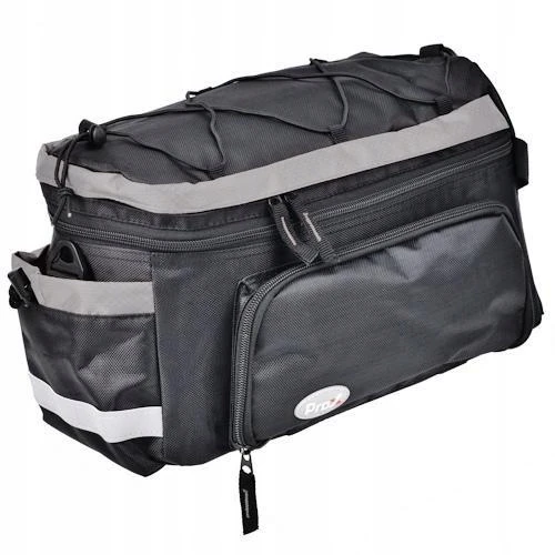 Dviračio bagažinės krepšys Prox Dakota 035, 15l, juoda/pilka