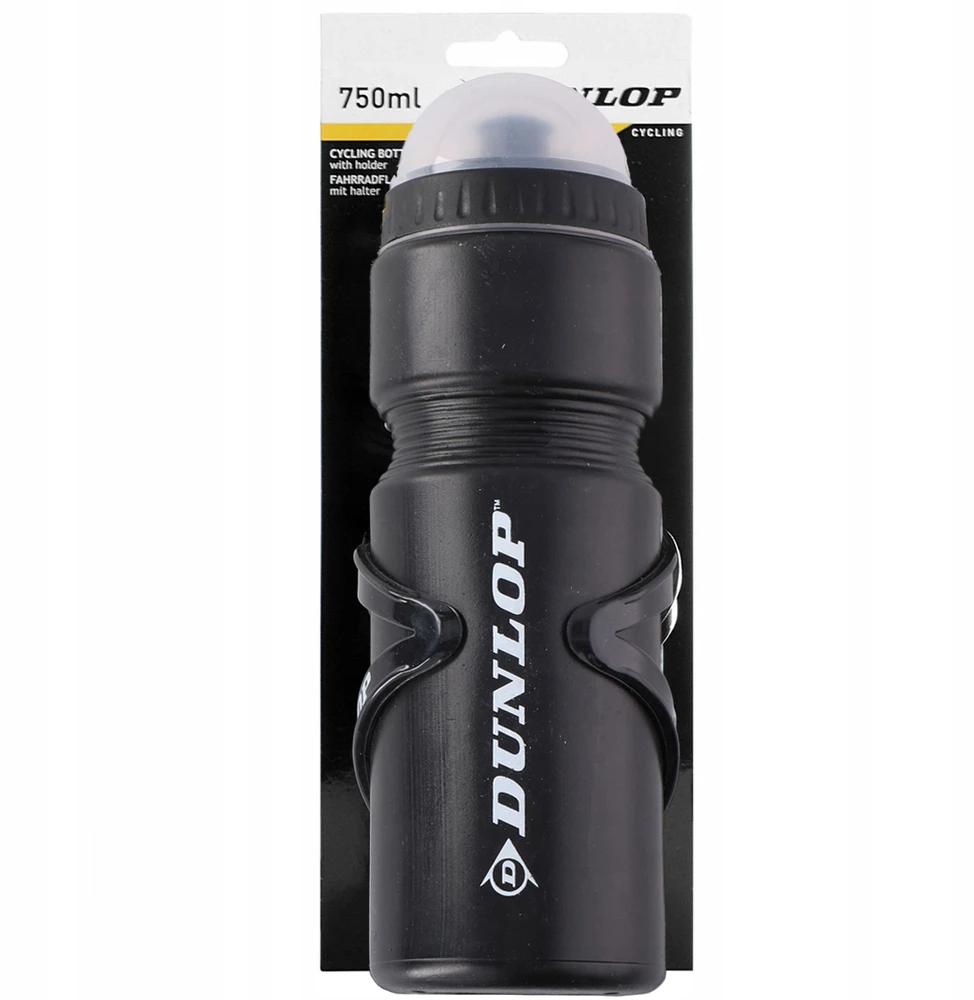 Gertuvė DVIRAČIO BUTELAS SU KREPŠELIS 750 ml DUNLOP