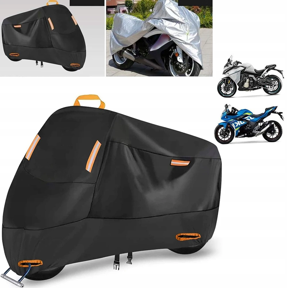 Dviračio dangtis paspirtukas motociklas vandeniui atsparus tentas 220x115x95cm UV XXL