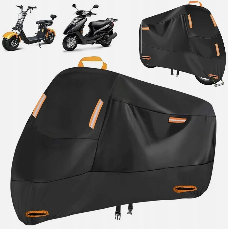 Dviračio dangtis paspirtukas motociklas vandeniui atsparus tentas 220x115x95cm UV XXL