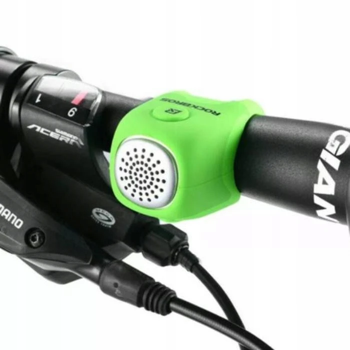 Dviračių elektroniniai varpai Rockbros CB1709 (žalias)