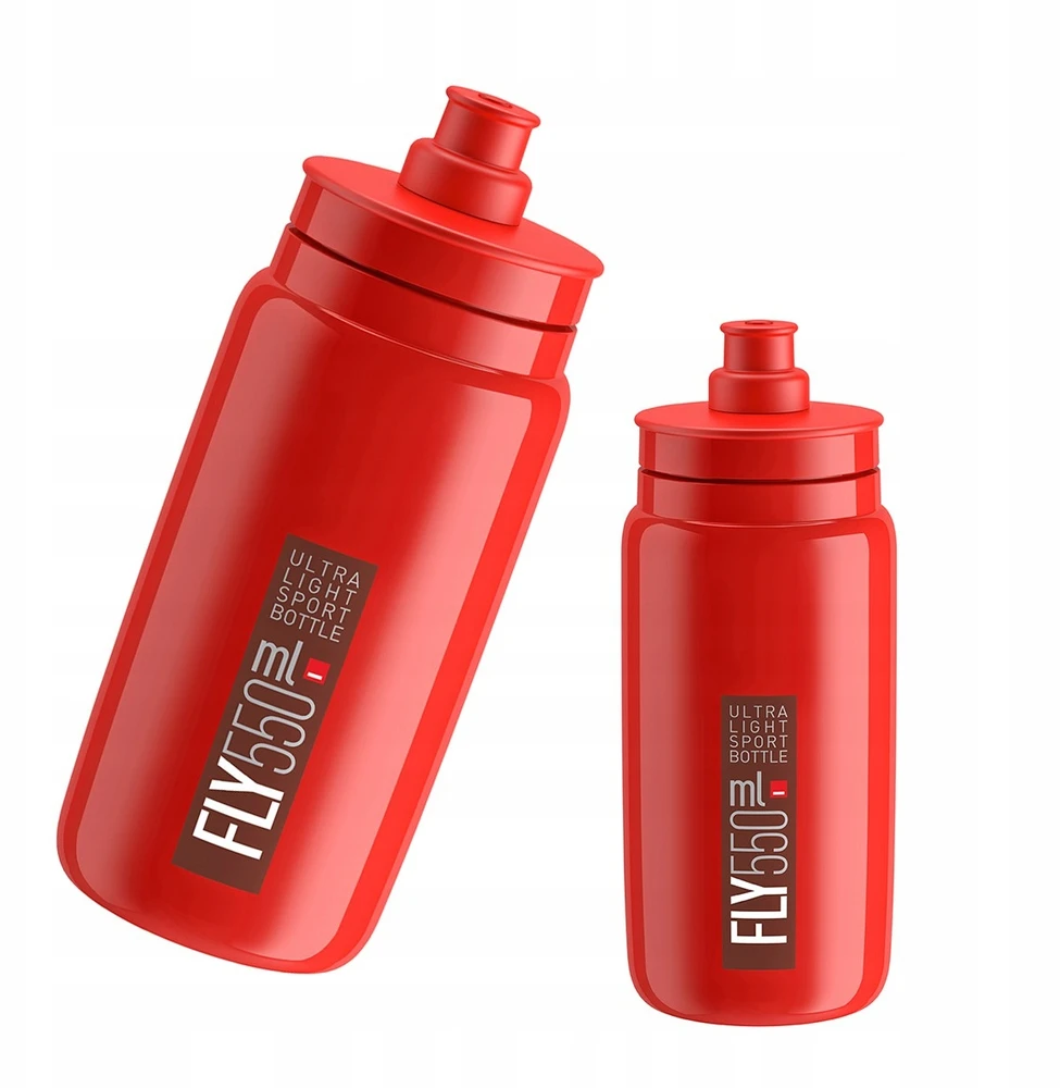 Gertuvė Elite FLY Raudona Bordo logo 550ml raudona