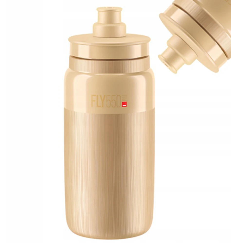 Gertuvė Elite FLY TEX rusvai gelsvas, Pilkas Logo 550ml