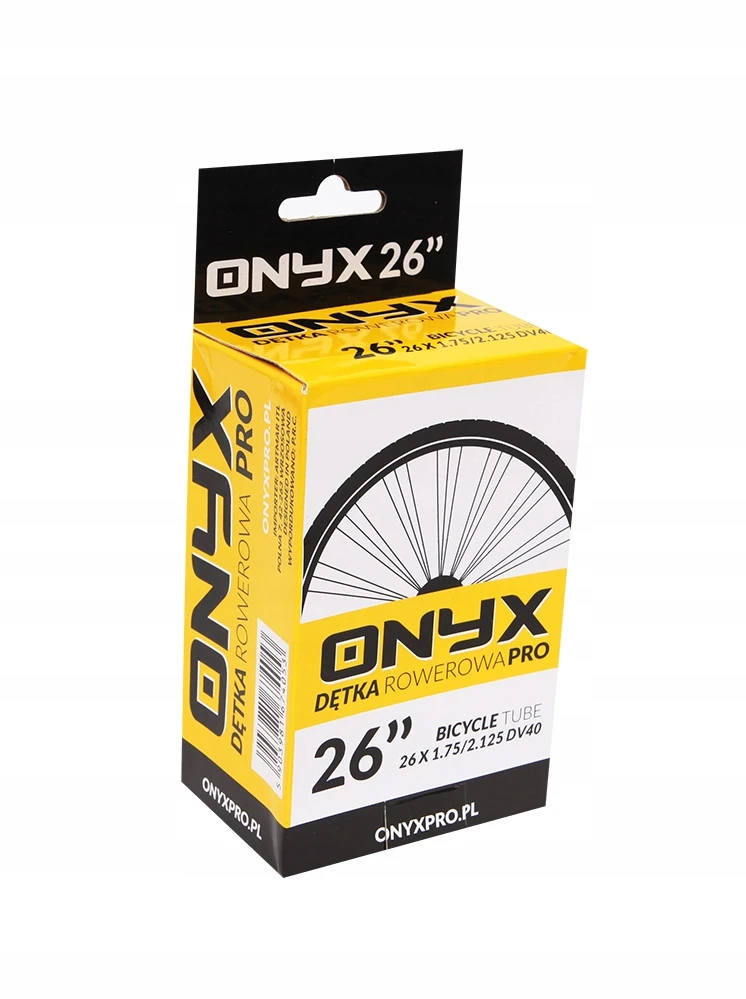 Dviračio kamera 26x1,75/2,125 DV 40 ONYX dėžutė